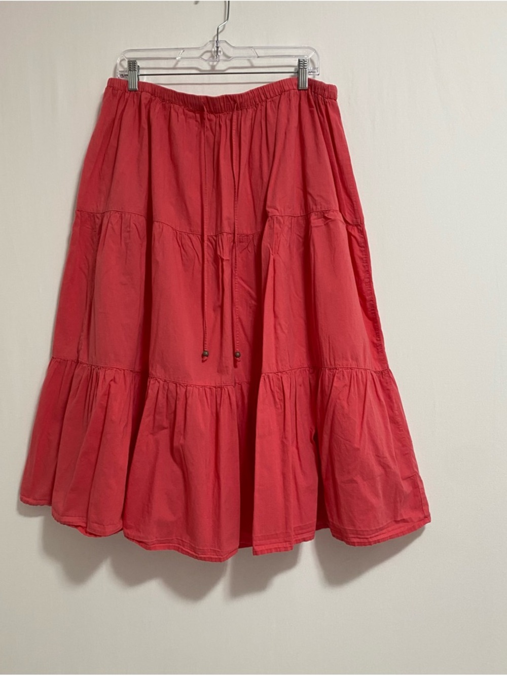 White Stag Coral Tiered A-Line Skirt